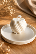 Medium South Lakes Swirl sphere Soy Wax Candle UK